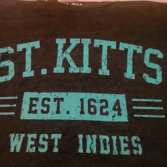 St. Kitts round neck tee, size XXL - Picture 3 of 4